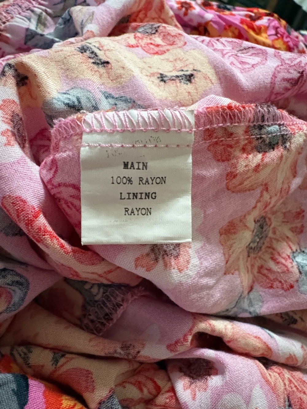 Petal & Pup Sarai Maxi Dress in Pink Floral Sz 6 - Picture 14 of 15